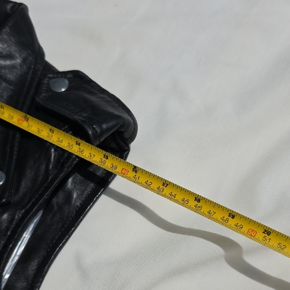 BLK DNM Black Leather Jacket - Picture 10 of 16